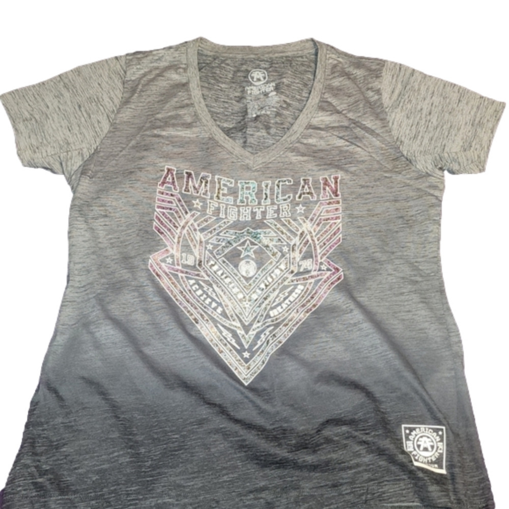 American fighter graphic tee